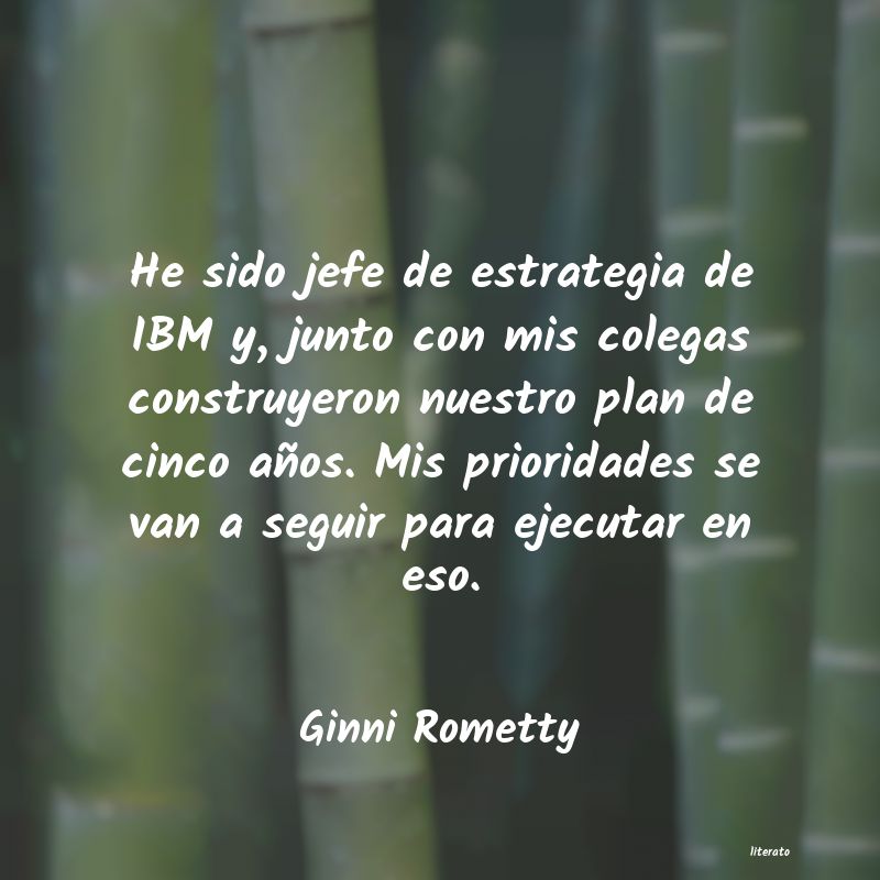 frases de Ginni Rometty