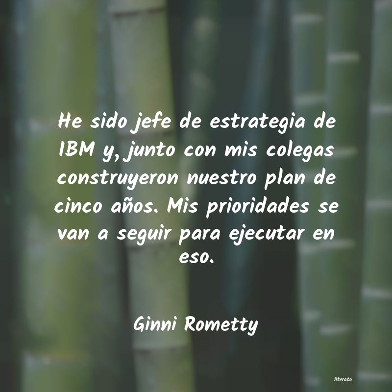 Frases de Ginni Rometty