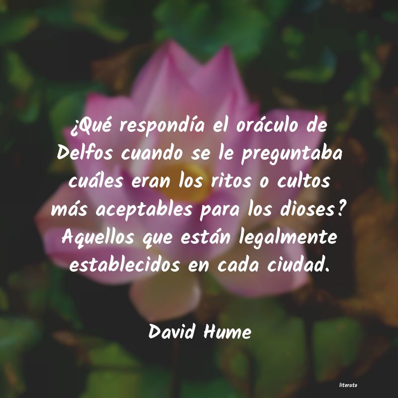 frases de David Hume