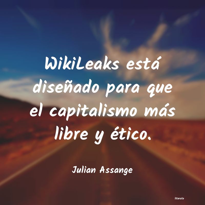 Frases de Julian Assange