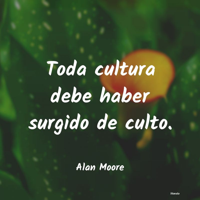 frases de Alan Moore