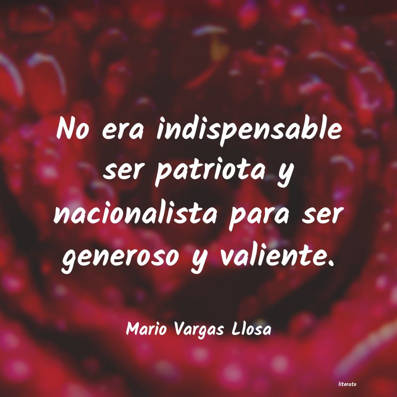 Frases de Mario Vargas Llosa