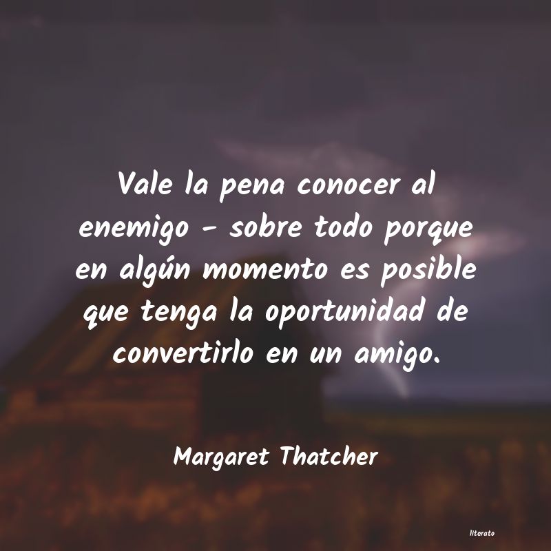 frases de Margaret Thatcher