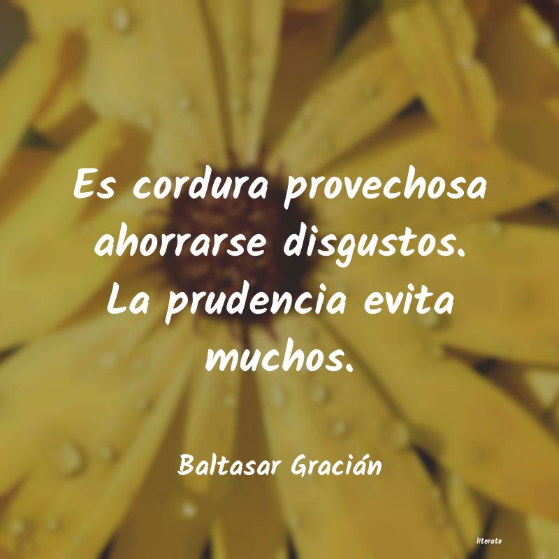 Frases de Baltasar Gracián