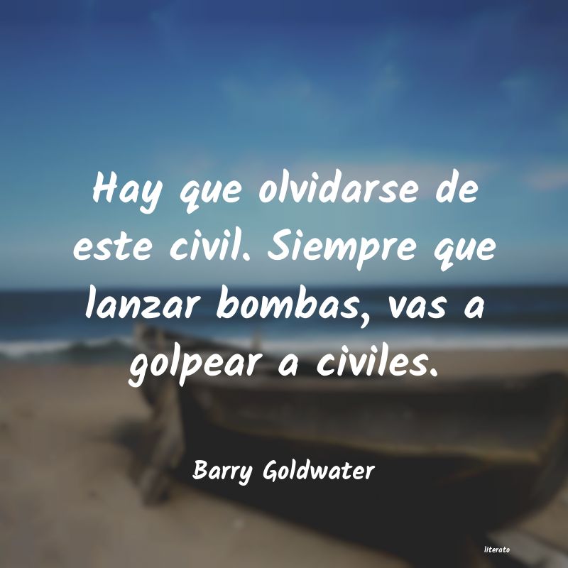 frases de Barry Goldwater