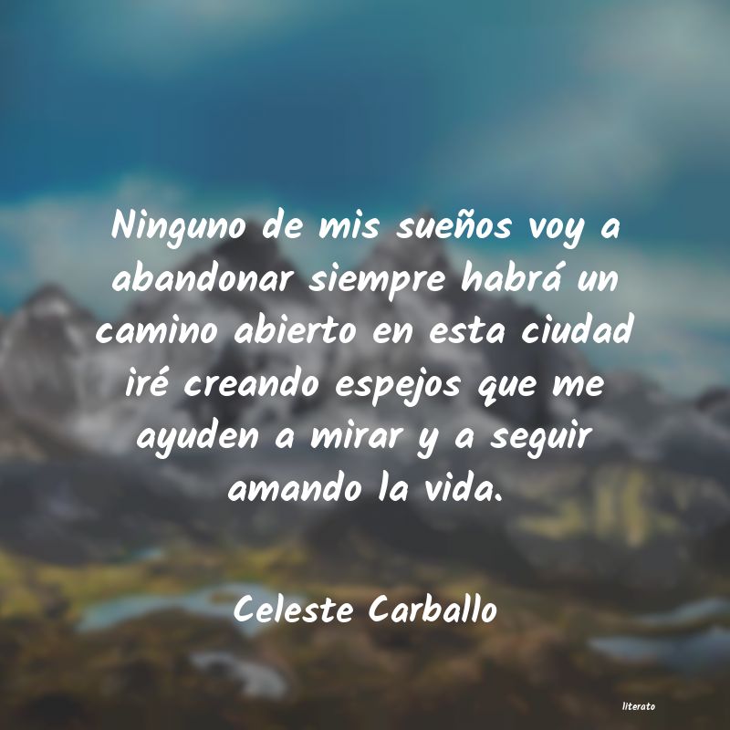 frases de Celeste Carballo