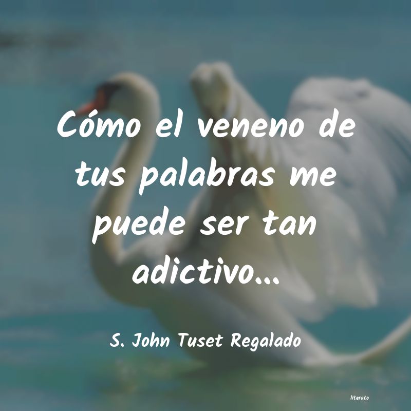 frases de S. John Tuset Regalado