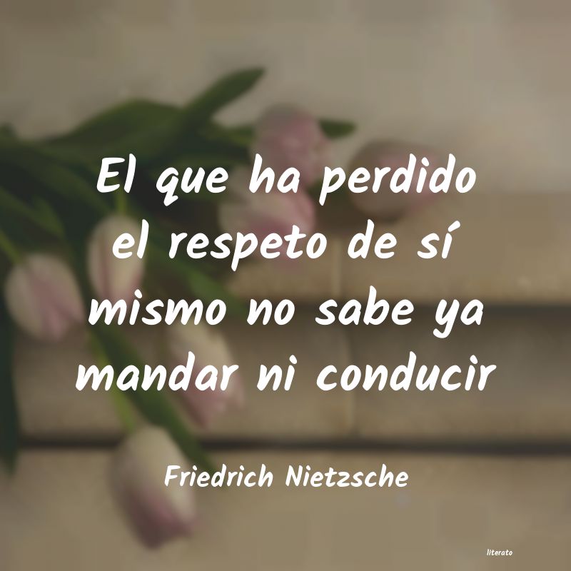 lo que no es dado es perdido