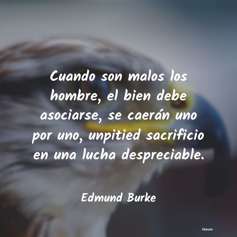 Frases de Edmund Burke