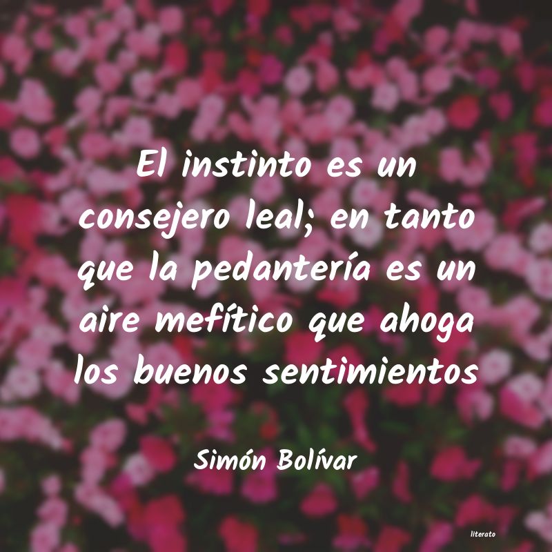 Frases de Simón Bolívar