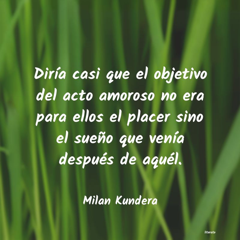 frases de Milan Kundera