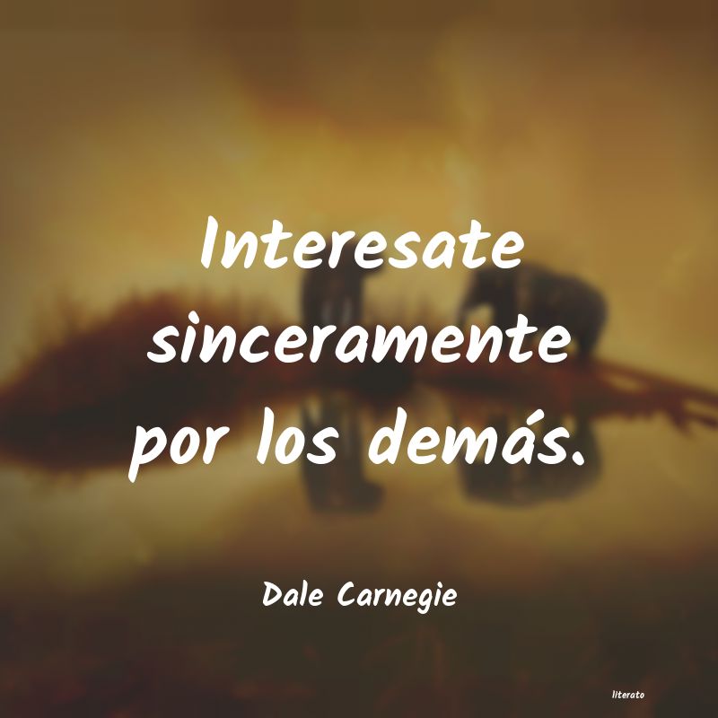 frases de Dale Carnegie