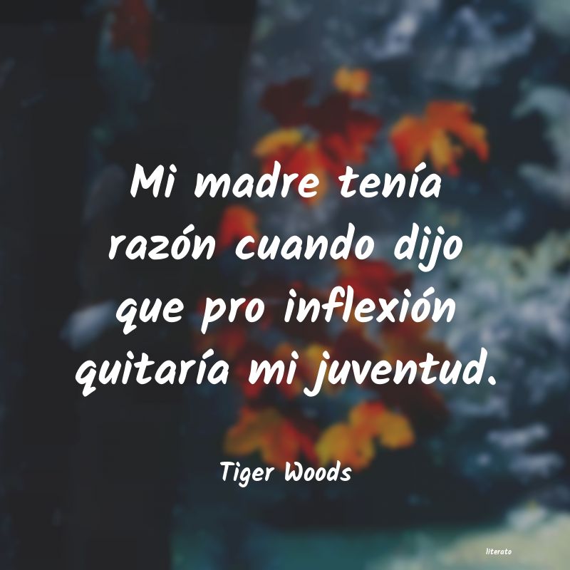 frases de Tiger Woods