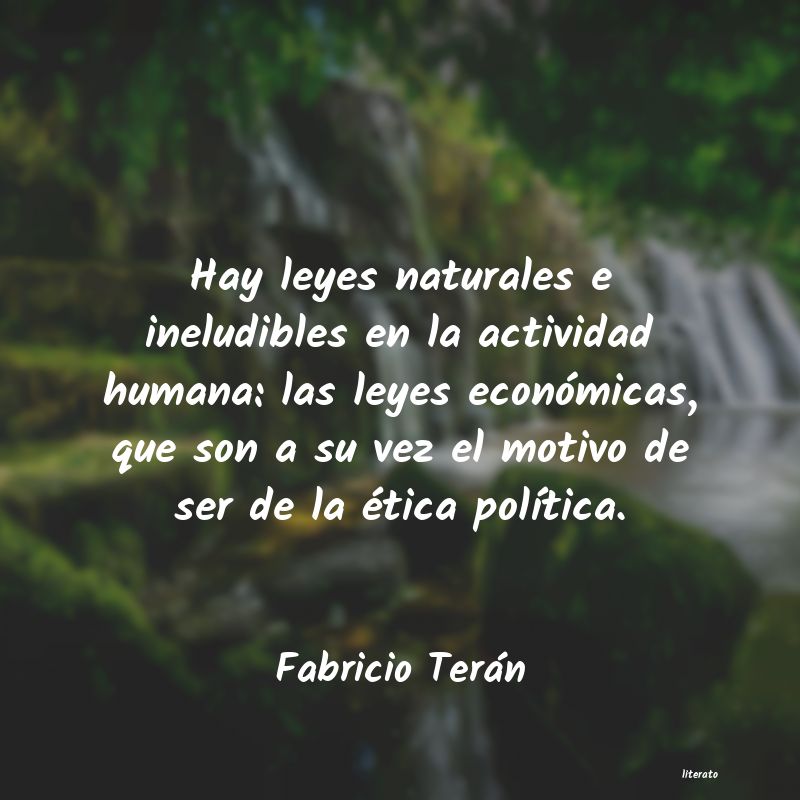 Frases de Fabricio Terán