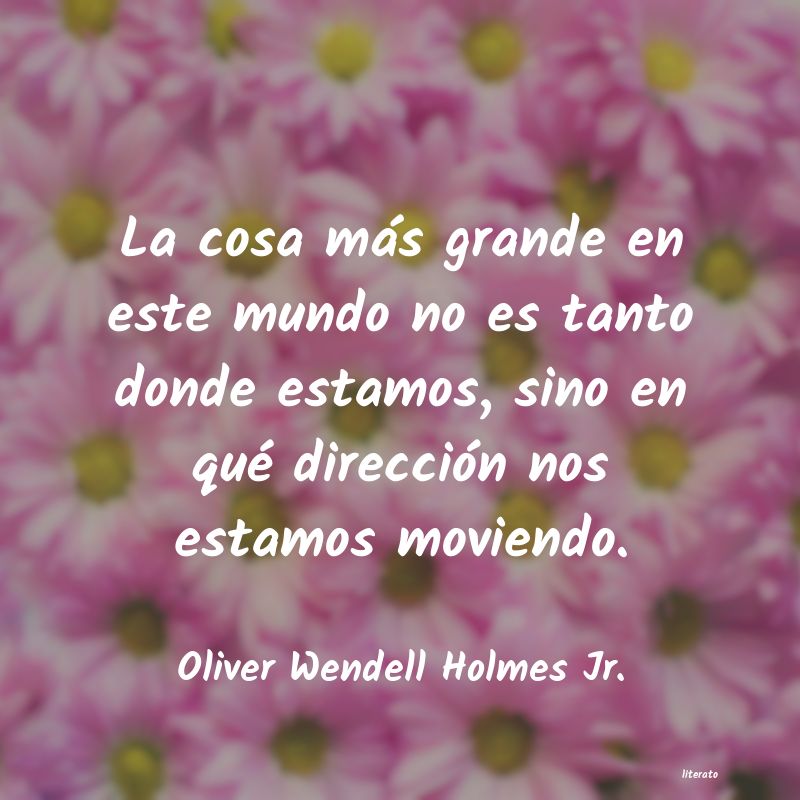 frases de Oliver Wendell Holmes Jr.