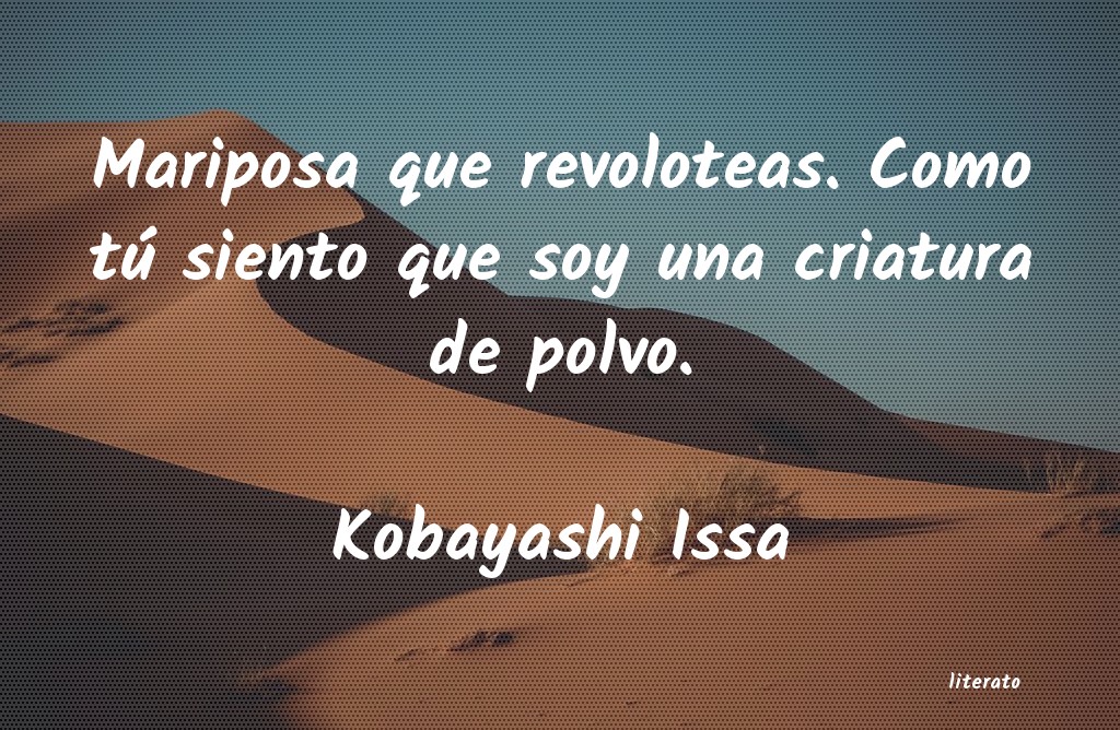frases de Kobayashi Issa