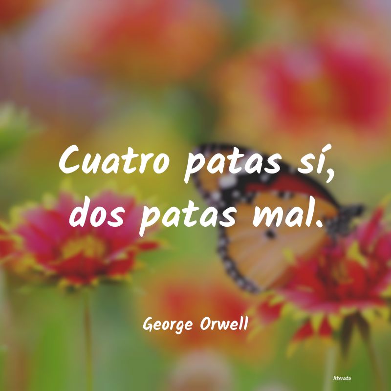 frases de George Orwell