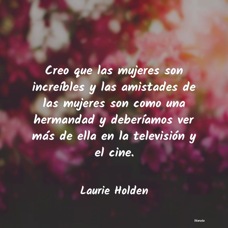 Frases de Laurie Holden