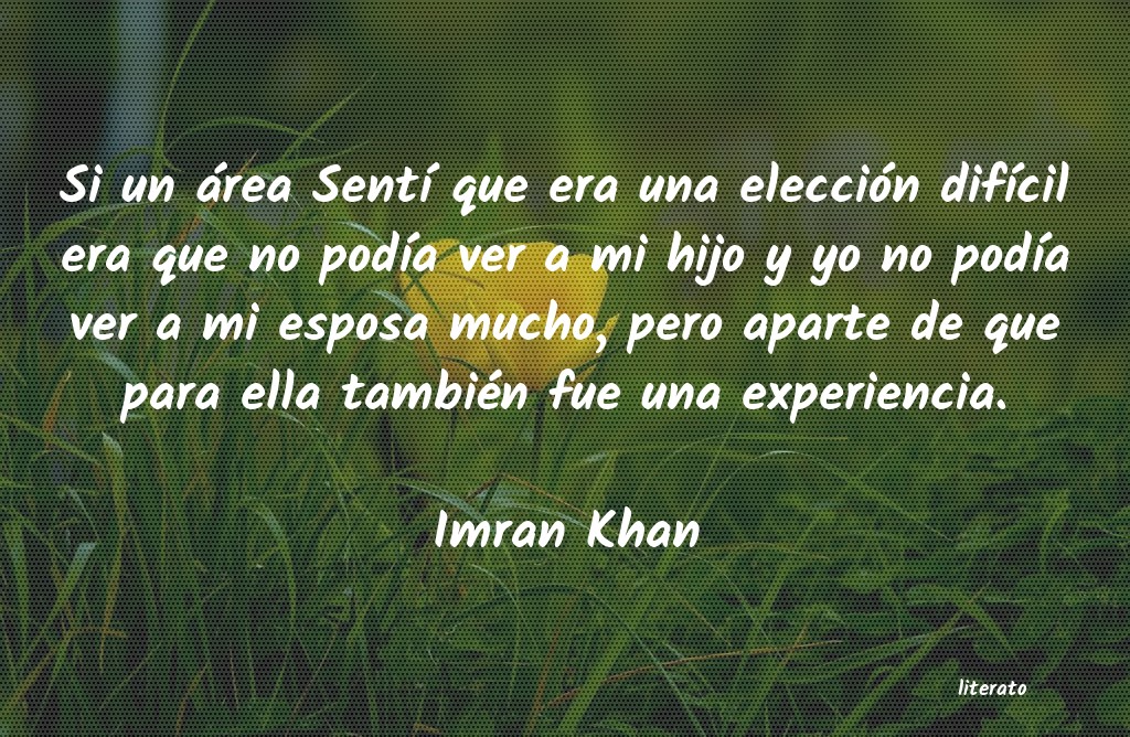 frases de Imran Khan
