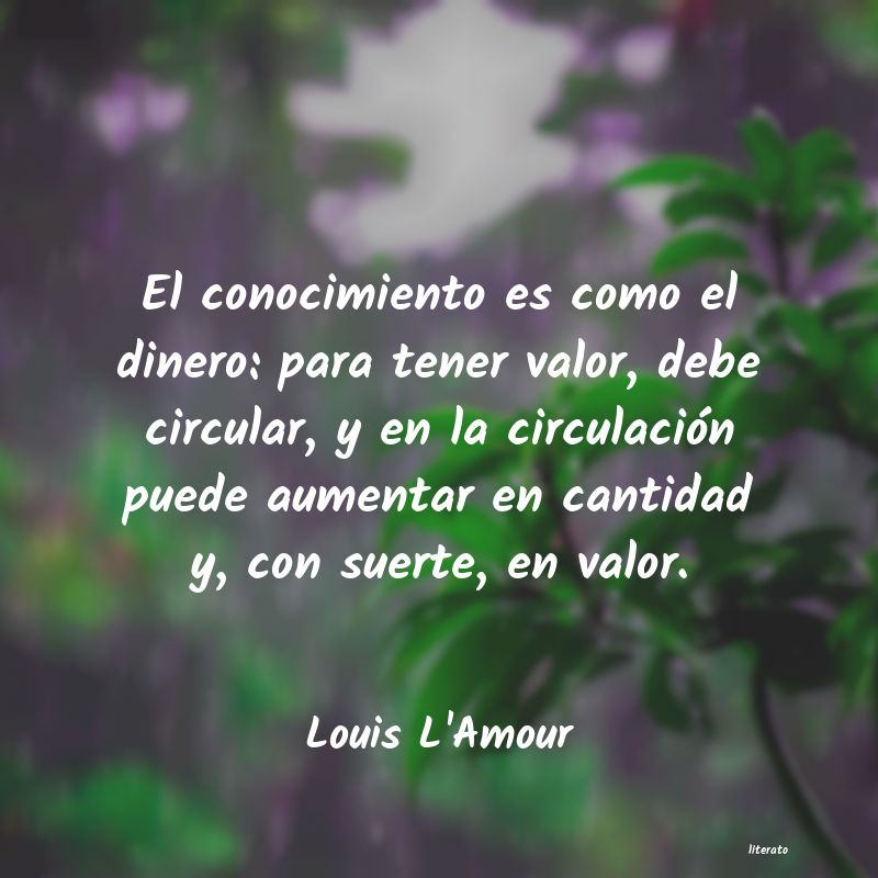 frases de Louis L'Amour