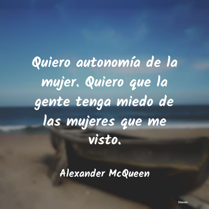 frases de Alexander McQueen
