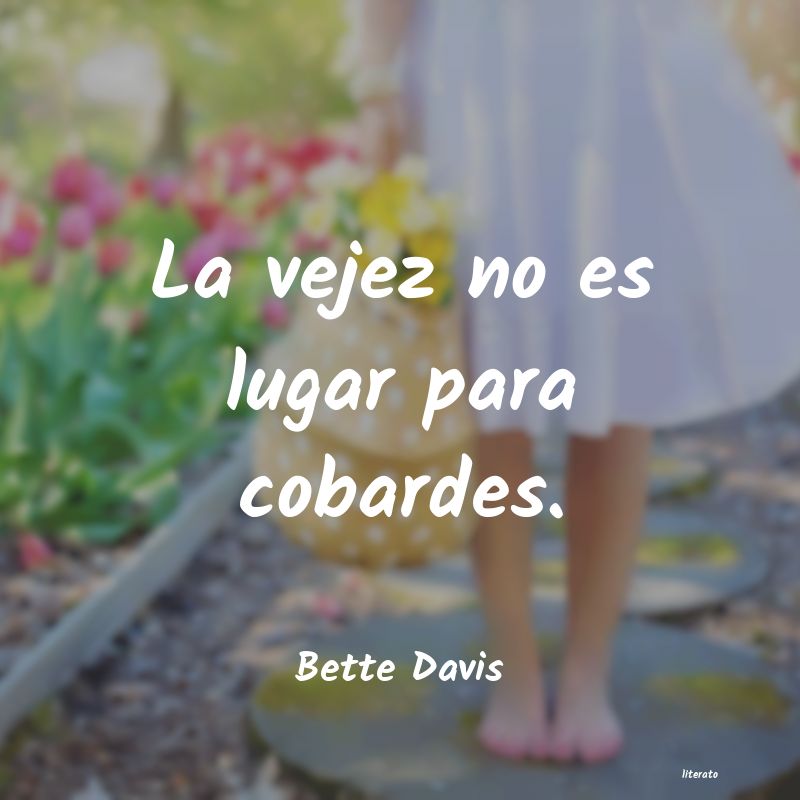 Frases de Bette Davis