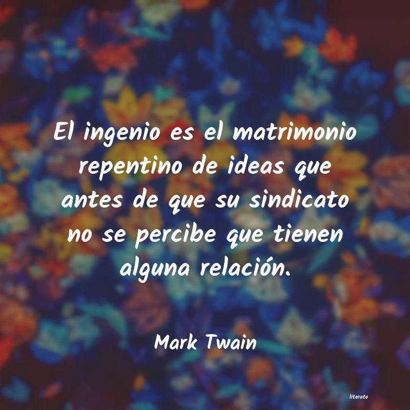 Frases de Mark Twain