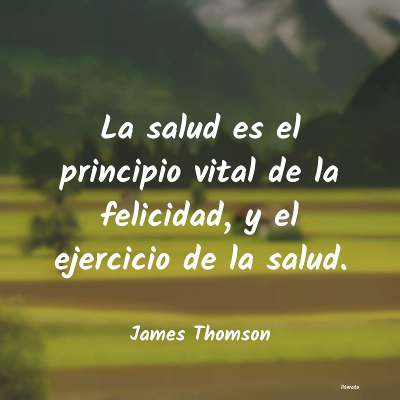 Frases de James Thomson