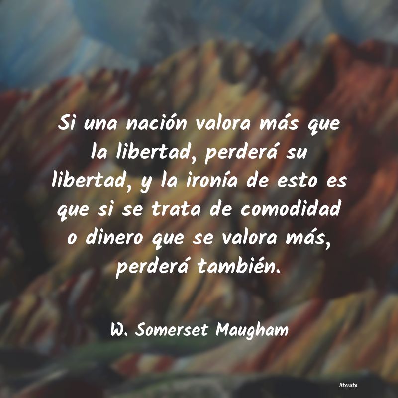 Frases de W. Somerset Maugham