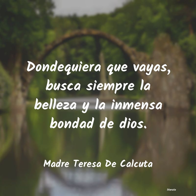 Frases de Madre Teresa De Calcuta