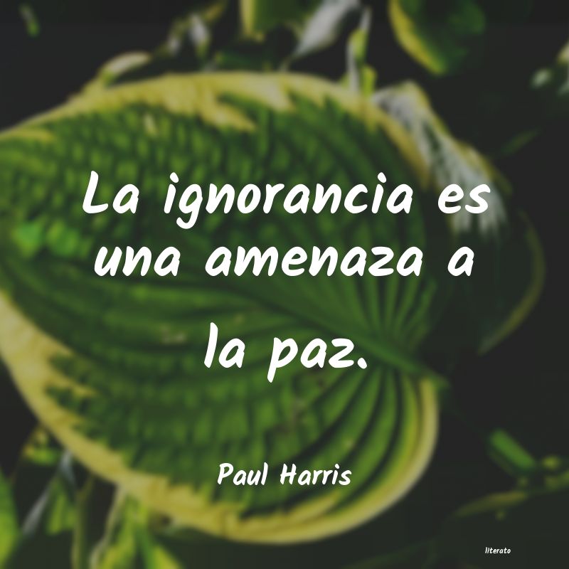 frases de Paul Harris