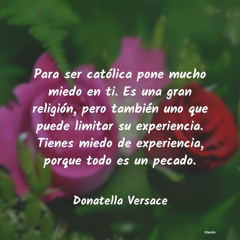 frases de Donatella Versace