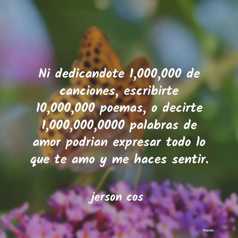 frases de jerson cos