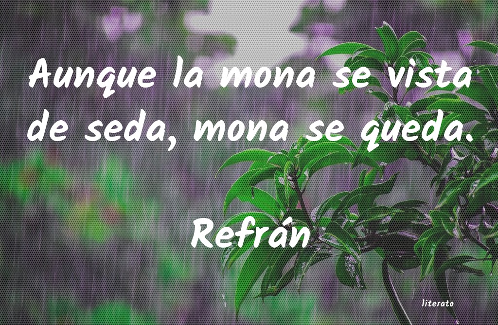 Frases de Refrán