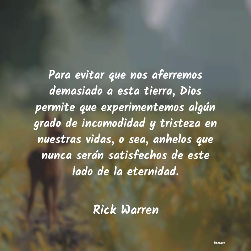 Frases de Rick Warren