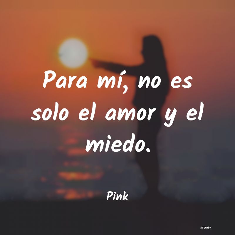 frases de Pink
