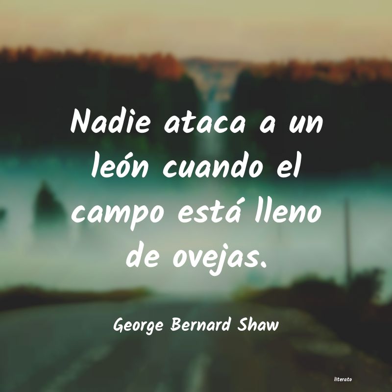 frases de George Bernard Shaw