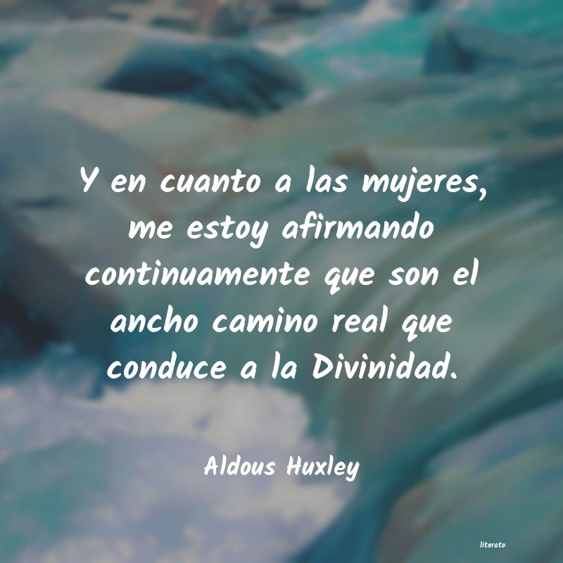 frases de Aldous Huxley
