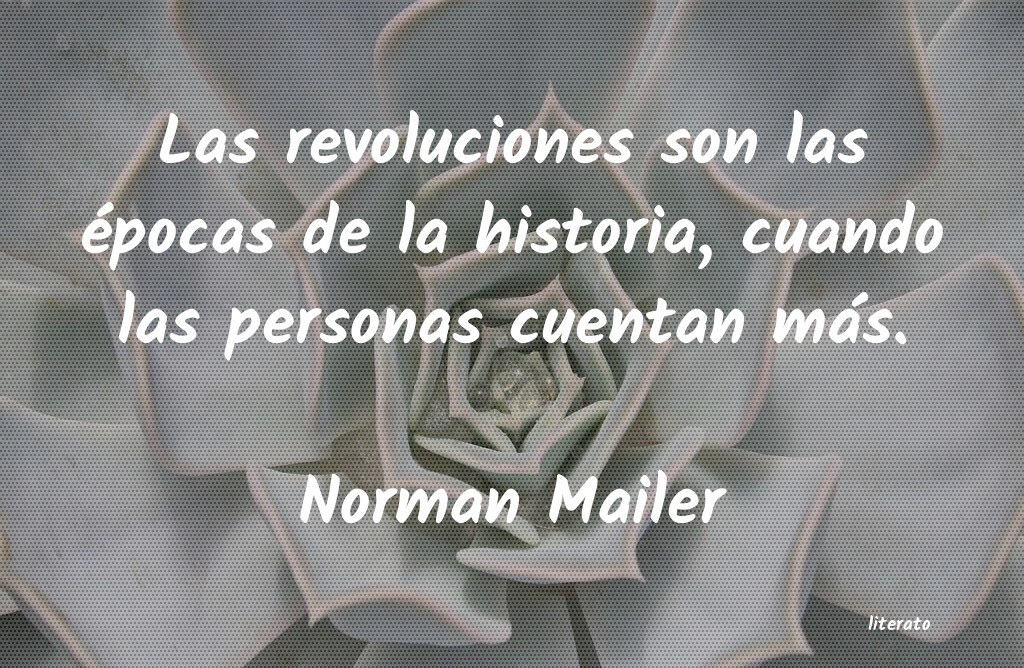frases de Norman Mailer