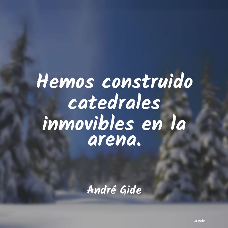 Frases de André Gide