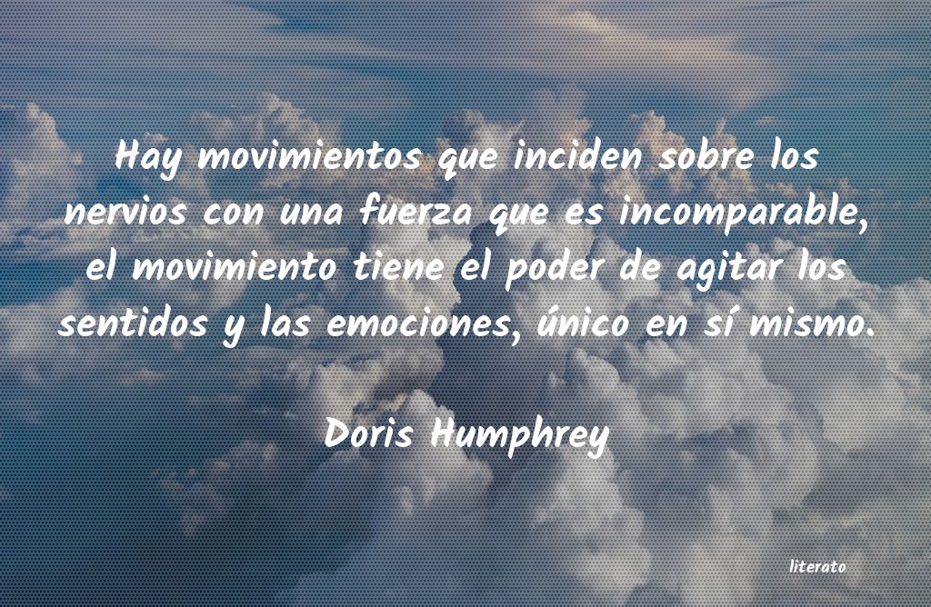 Frases de Doris Humphrey