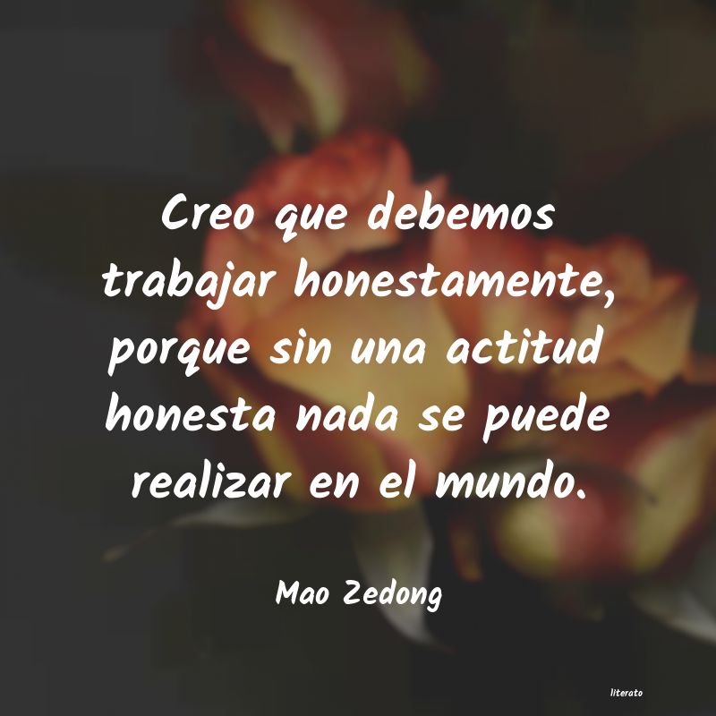 Frases de Mao Zedong