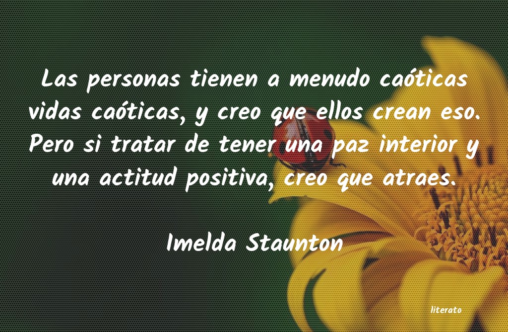 Frases de Imelda Staunton