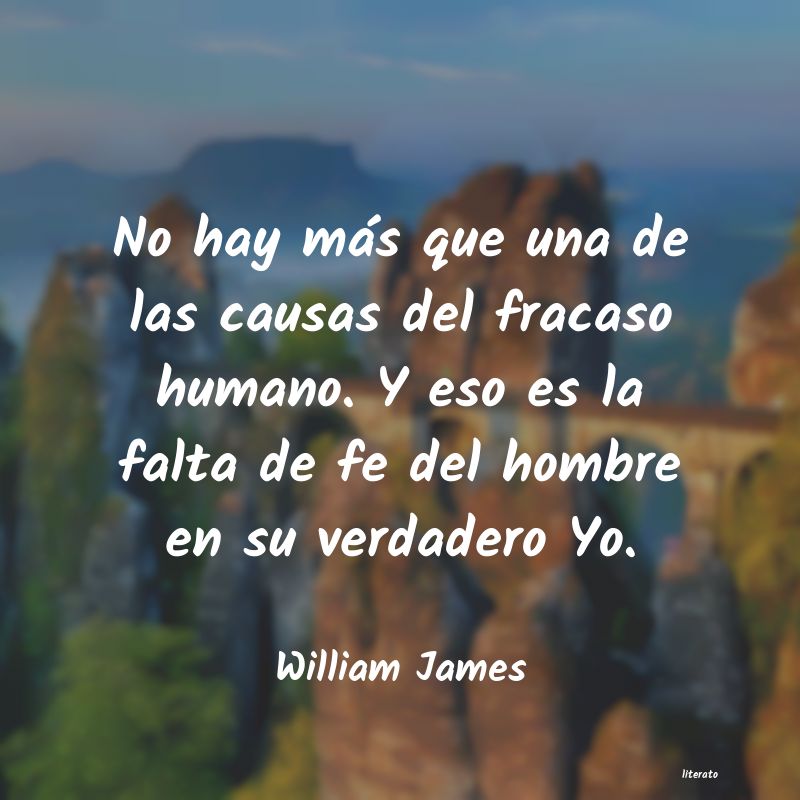 Frases de William James