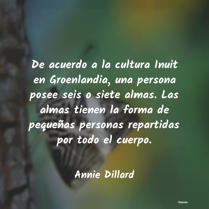 frases de Annie Dillard