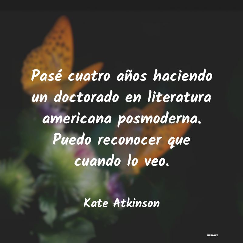 Frases de Kate Atkinson