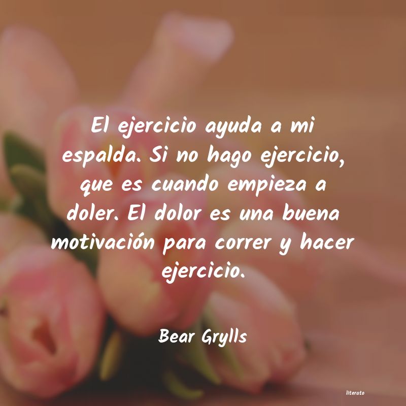 Frases de Bear Grylls