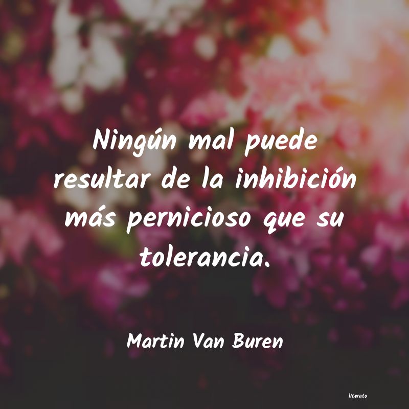 Frases de Martin Van Buren