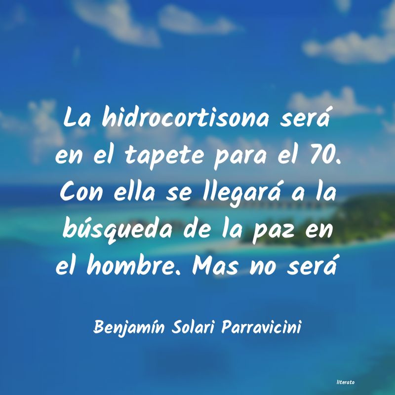 Frases de Benjamín Solari Parravicini