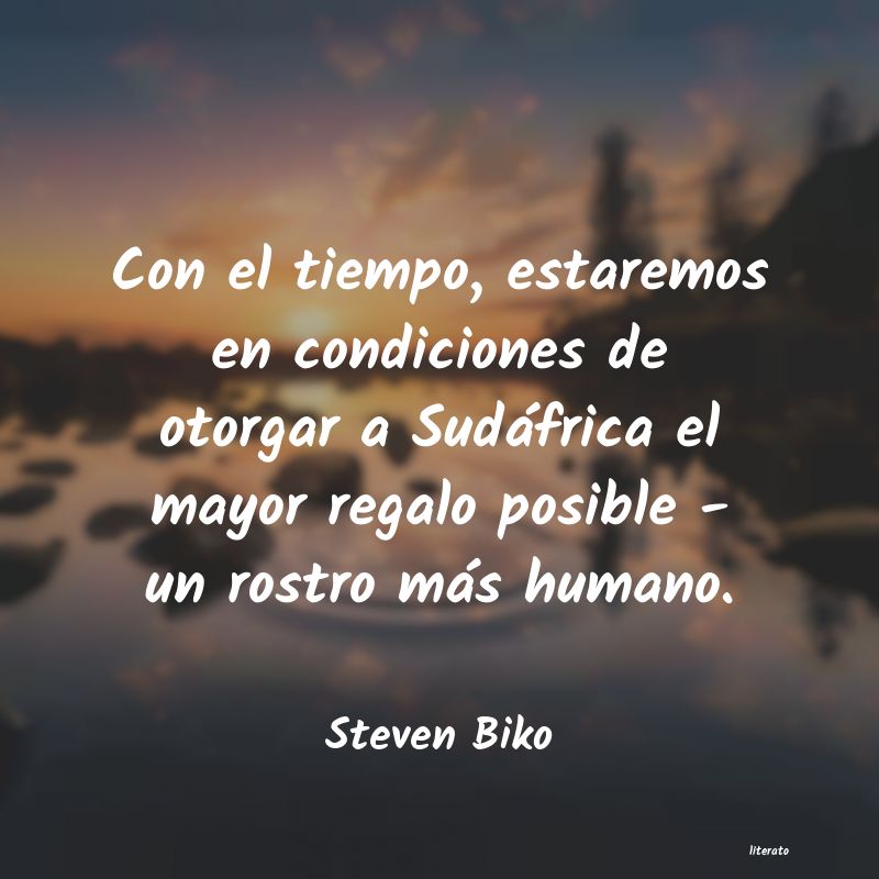 frases de Steven Biko